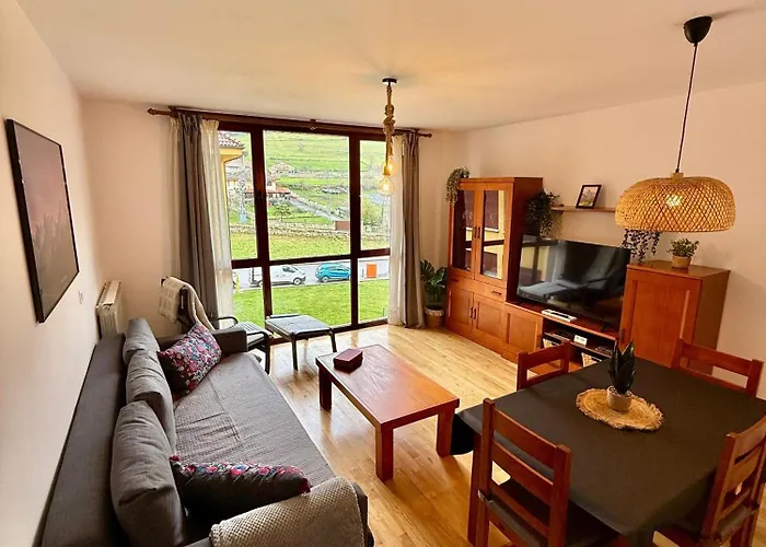 El Mirador De Charás - Vistas - 6 Pax - 2 Baños - Wifi - Vut-6773-as Apartamento Arenas De Cabrales