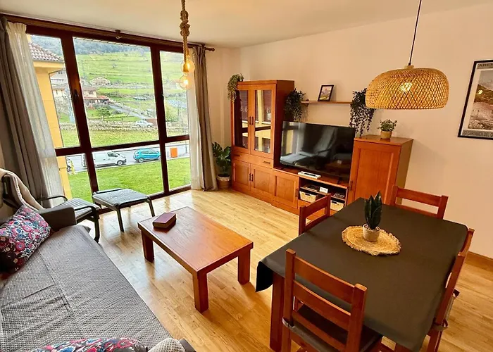 El Mirador De Charás - Vistas - 6 Pax - 2 Baños - Wifi - Vut-6773-as Apartamento Arenas De Cabrales